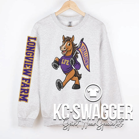 LFE STALLIONS ASH PORT AND CO SWEATSHIRT