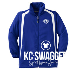 KC EAST LIONS ROYAL SPORT-TEK TRACK JACKET