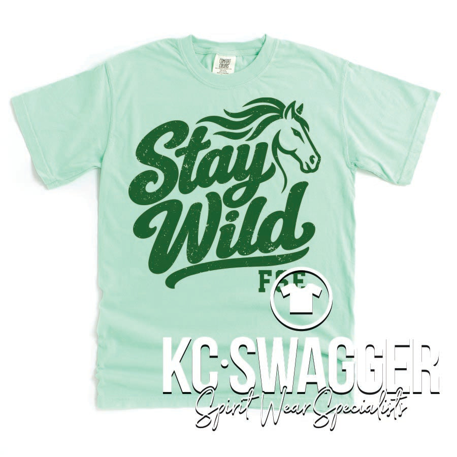 FSE MUSTANGS ISLAND REEF COMFORT COLORS TEE