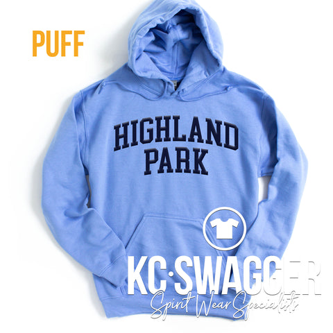 HPE HUSKIES CO. BLUE HOODIE