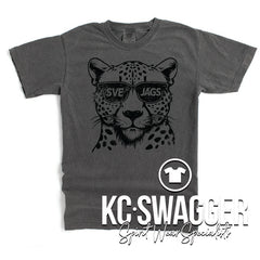 SVE JAGUARS PEPPER COMFORT COLORS TEE