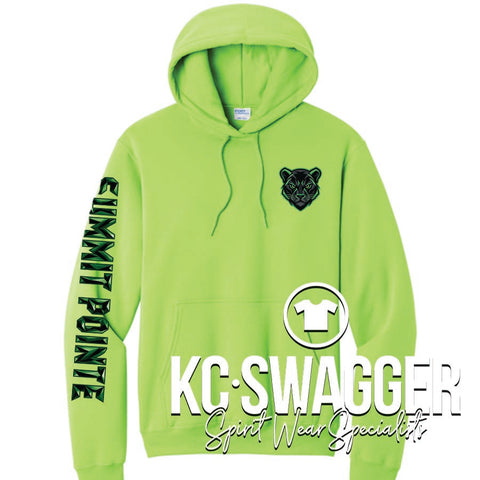 SPE PANTHERS NEON GREEN PORT AND CO HOODIE
