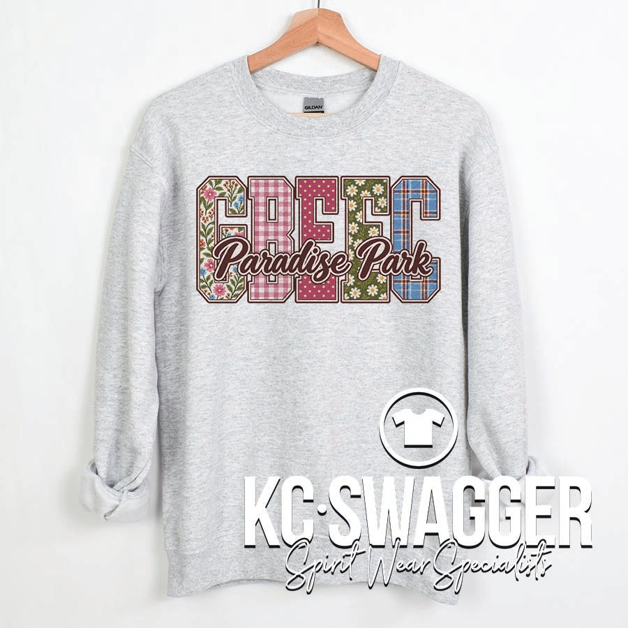 GREAT BEGINNINGS PARADISE PARK ASH PORT AND CO SWEATSHIRT