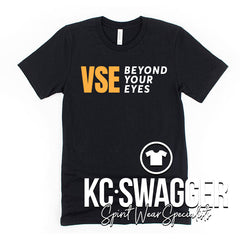 VISION SOURCE EYECARE VSE BLACK BELLA CANVAS TEE