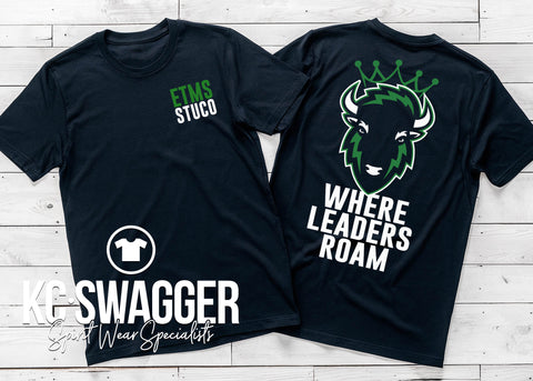 ETMS STUCO BLACK BELLA CANVAS TEE