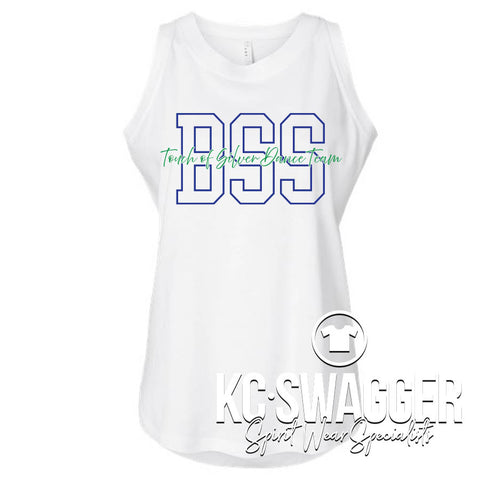 BSS TOSDT WHITE LADIES TANK