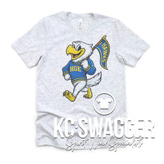 HGE HAWKS ASH NEXT LEVEL TRIBLEND TEE