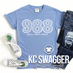 ISD COUNSELORS WASHED DENIM COMFORT COLORS TEE