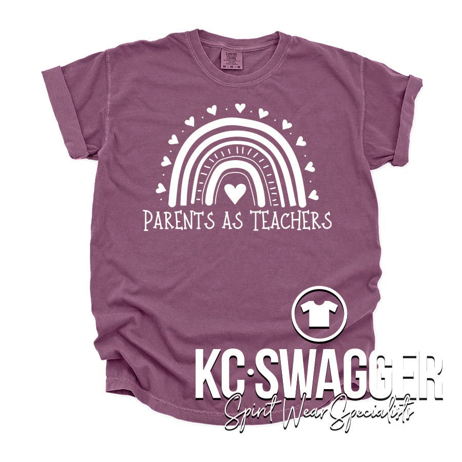 PARENTS AS TEACHERS BERRY COMFORT COLORS TEE