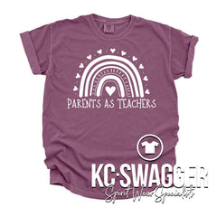 PARENTS AS TEACHERS BERRY COMFORT COLORS TEE