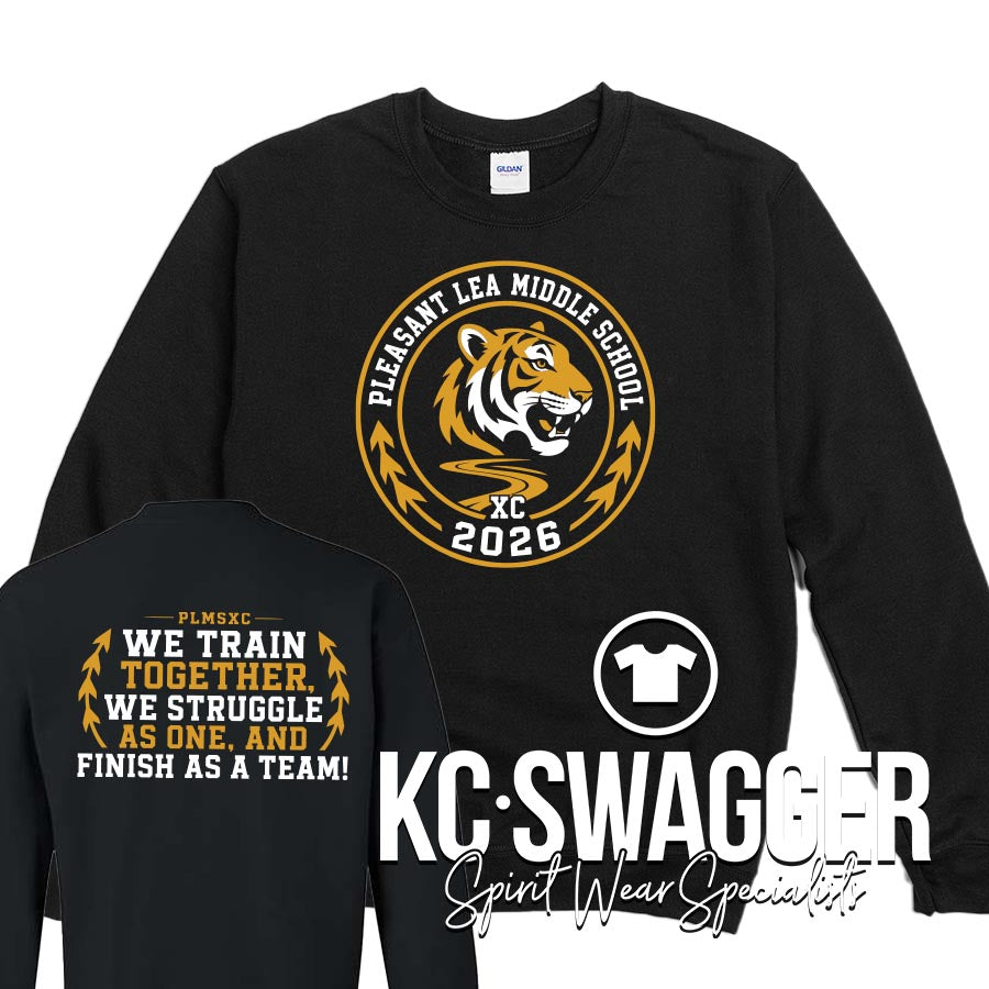 PLMS XC BLACK GILDAN SWEATSHIRT