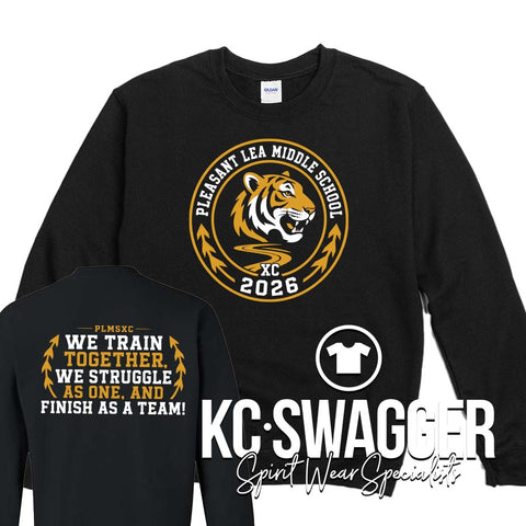 PLMS XC BLACK GILDAN SWEATSHIRT