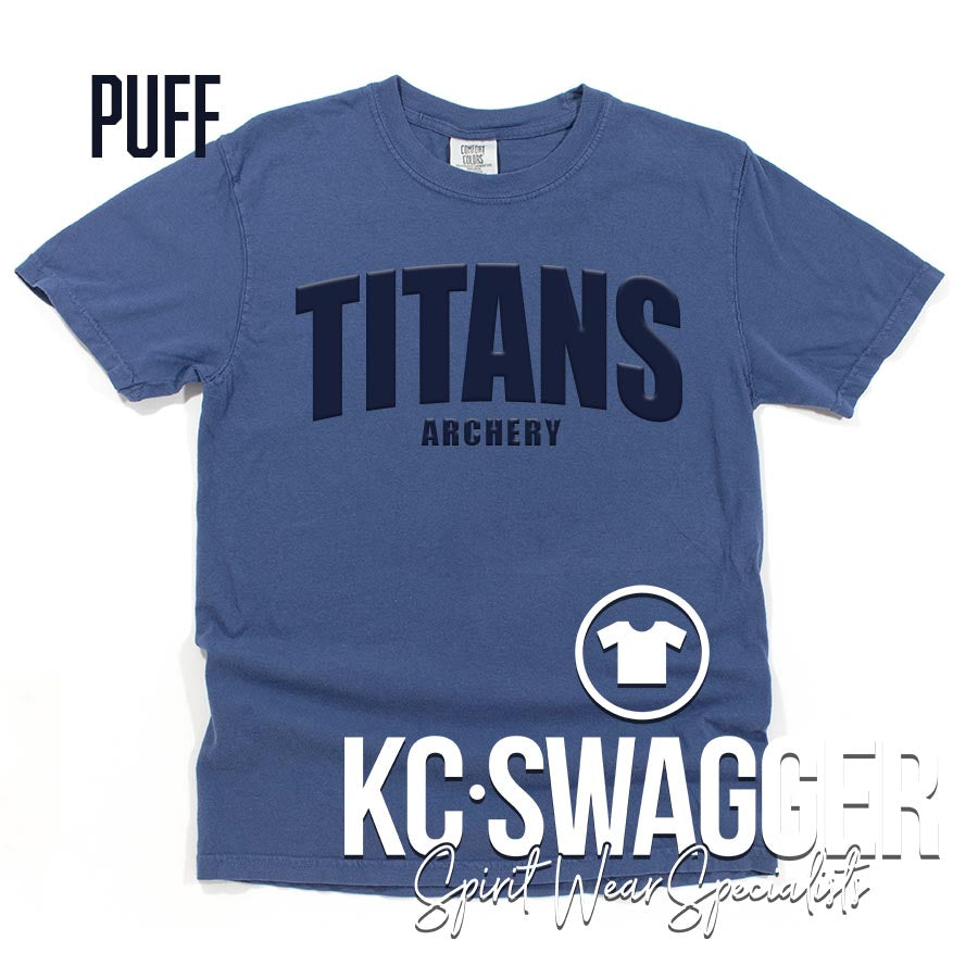 LSW ARCHERY CHINA BLUE COMFORT COLORS TEE