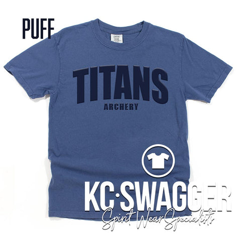 LSW ARCHERY CHINA BLUE COMFORT COLORS TEE