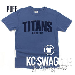 LSW ARCHERY CHINA BLUE COMFORT COLORS TEE