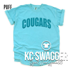 CME COUGARS LAGOON COMFORT COLORS TEE