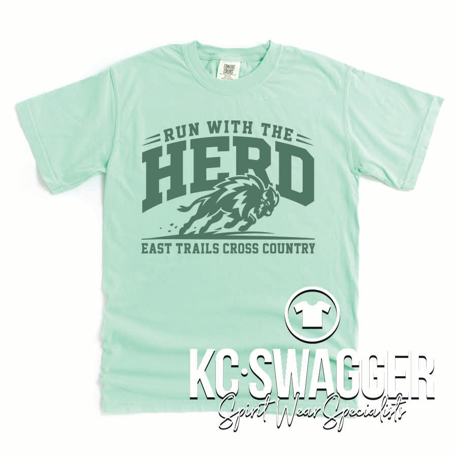 ETMS XC ISLAND GREEN COMFORT COLORS TEE