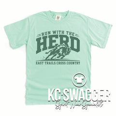 ETMS XC ISLAND GREEN COMFORT COLORS TEE