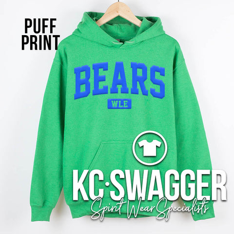 WLE BEARS IRISH GREEN HOODIE