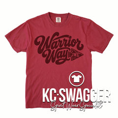 JWE WARRIORS RED COMFORT COLORS TEE