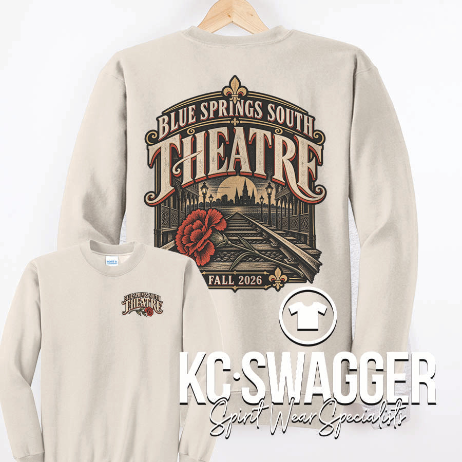 BSSHS THEATRE NATURAL PORT AND CO SWEATSHIRT