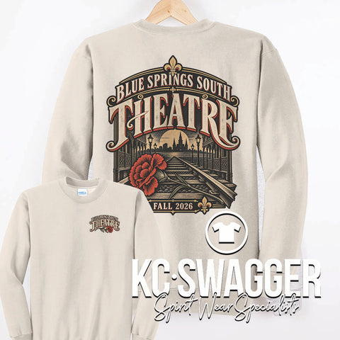 BSSHS THEATRE NATURAL PORT AND CO SWEATSHIRT