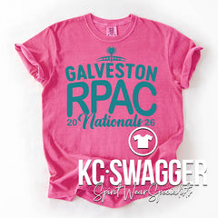 RPAC NATIONALS CRUNCHBERRY COMFORT COLORS TEE