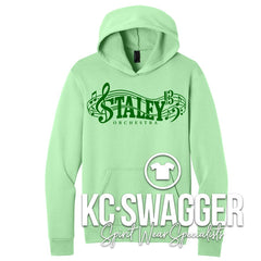 SHS ORCHESTRA SPEARMINT PORT AND CO EASY FLEECE HOODIE