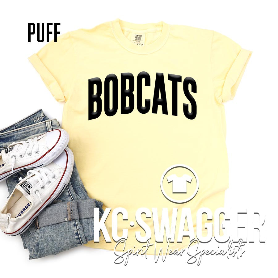 BBE BOBCATS BUTTER COMFORT COLORS TEE