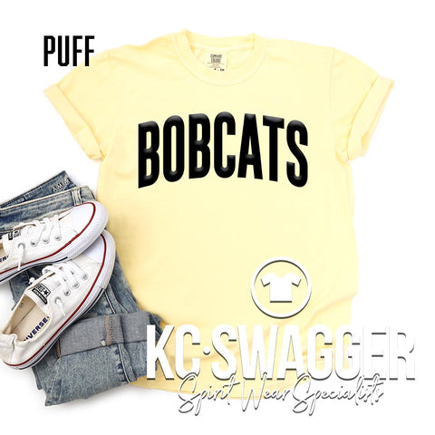 BBE BOBCATS BUTTER COMFORT COLORS TEE