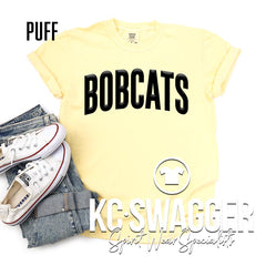 BBE BOBCATS BUTTER COMFORT COLORS TEE