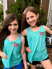 KC SOCCER YOUTH TEAL TANK