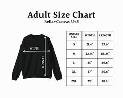 I AM NOTICED ADULT BELLA CANVAS SWEATSHIRT