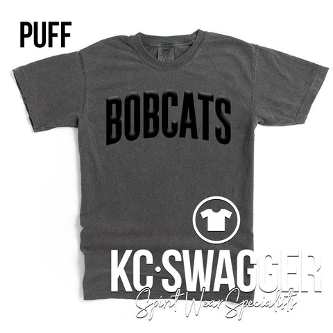 BBE BOBCATS PEPPER COMFORT COLORS TEE