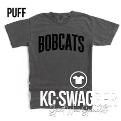 BBE BOBCATS PEPPER COMFORT COLORS TEE