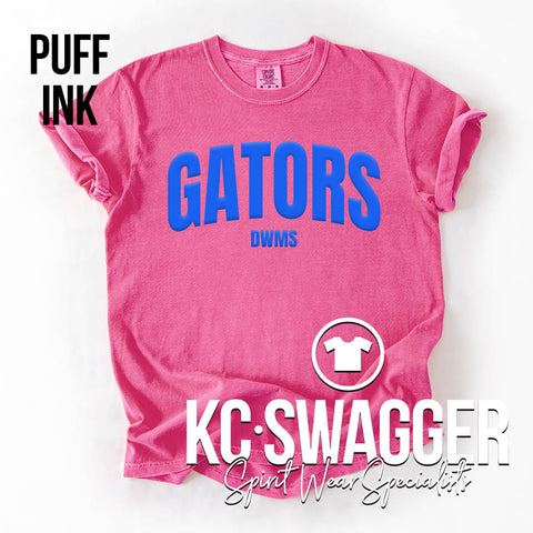 DWMS GATORS CRUNCHBERRY COMFORT COLORS TEE