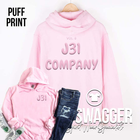 J31 DANCE PINK HOODIE