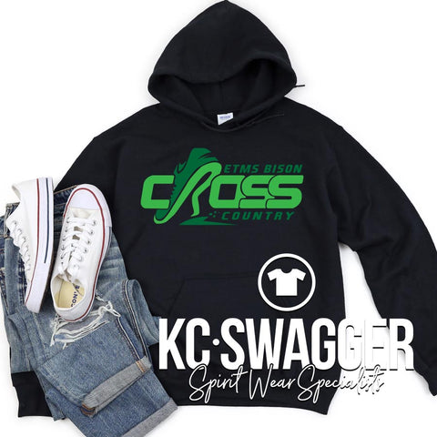 ETMS XC BLACK HOODIE