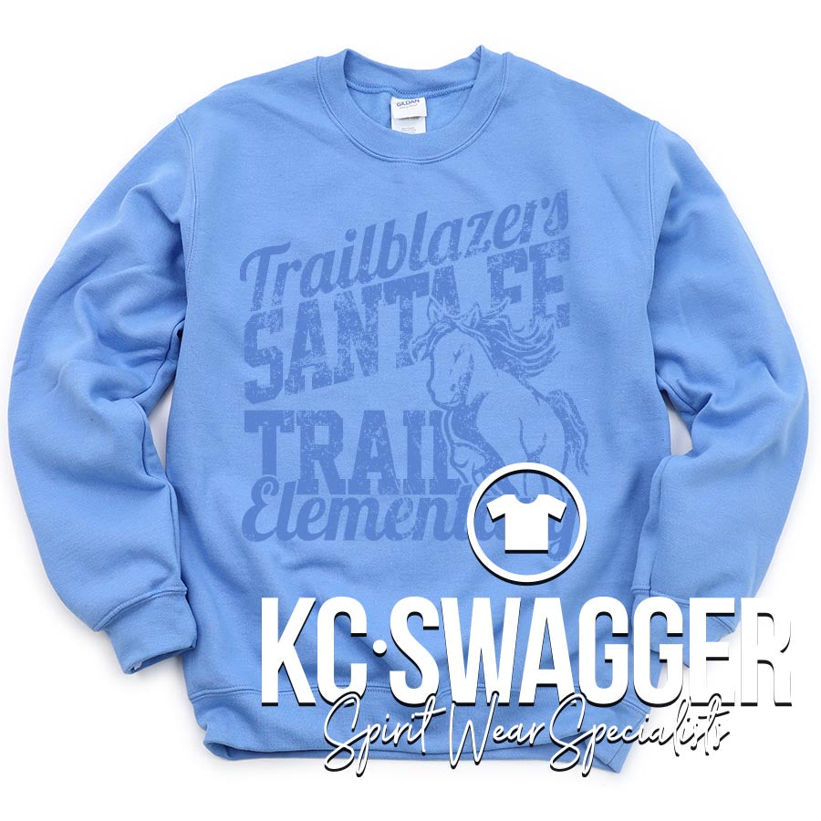 SFT TRAILBLAZERS CO BLUE PORT AND CO SWEATSHIRT