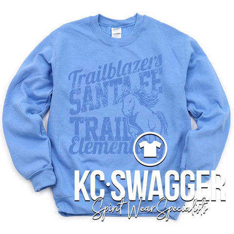 SFT TRAILBLAZERS CO BLUE PORT AND CO SWEATSHIRT