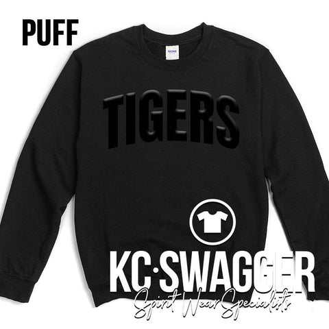 SPE TIGERS BLACK GILDAN SWEATSHIRT