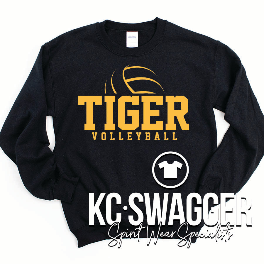 PLMS VOLLEYBALL BLACK GILDAN SWEATSHIRT