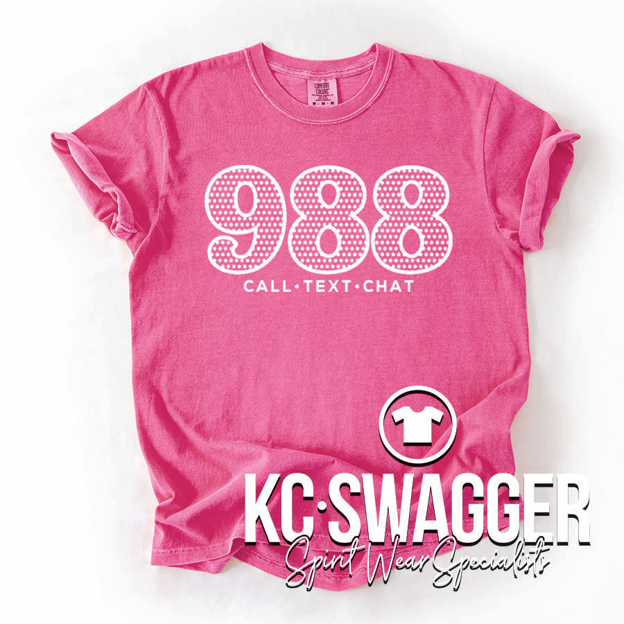 ISD COUNSELORS CRUNCHBERRY COMFORT COLORS TEE