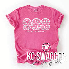 ISD COUNSELORS CRUNCHBERRY COMFORT COLORS TEE
