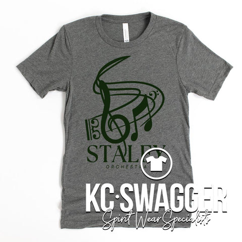 SHS ORCHESTRA DEEP HEATHER BELLA CANVAS TEE