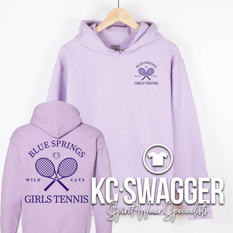 BSHS GIRLS TENNIS ORCHID HOODIE