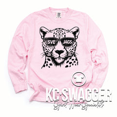 SVE JAGUARS BLOSSOM LONG SLEEVE COMFORT COLORS TEE