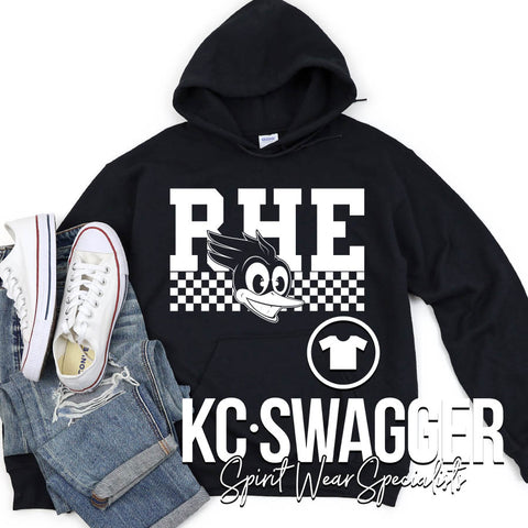 RHE ROADRUNNERS BLACK HOODIE
