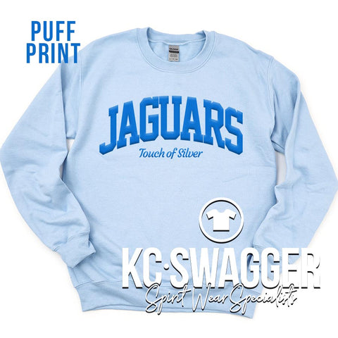 BSS TOUCH OF SILVER LIGHT BLUE GILDAN SWEATSHIRT