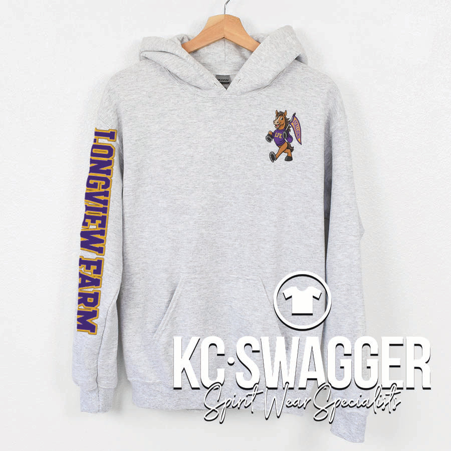 LFE STALLIONS ASH PORT AND CO HOODIE